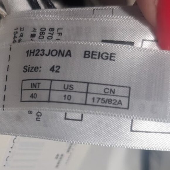 NWT ba&sh | Jona Pleat-front Wide-leg Trousers in Beige - Picture 8 of 12